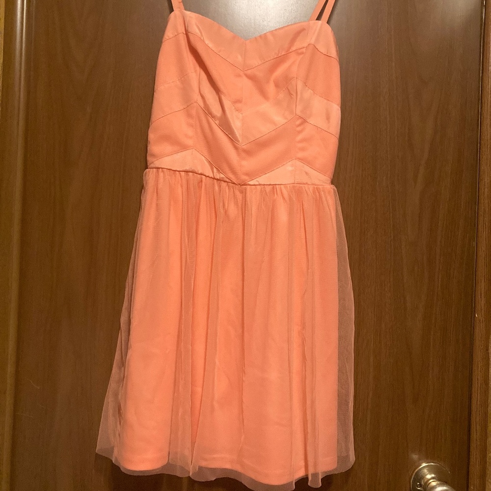 ***2/$10***Charlotte Russe mini dress. Formal. Casual. Coral